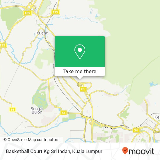 Basketball Court Kg Sri Indah map