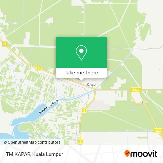 TM KAPAR map