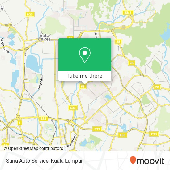 Suria Auto Service map