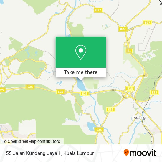 55 Jalan Kundang Jaya 1 map