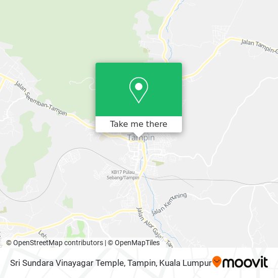 Peta Sri Sundara Vinayagar Temple, Tampin