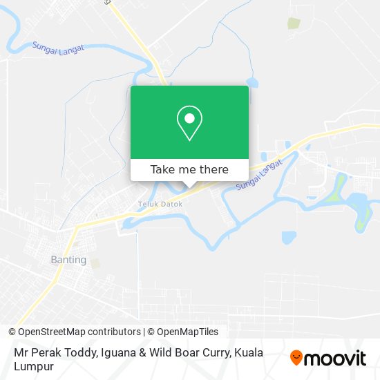Mr Perak Toddy, Iguana & Wild Boar Curry map