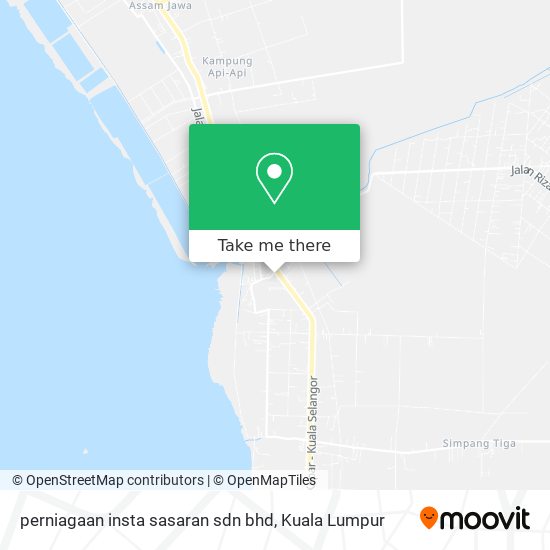 perniagaan insta sasaran sdn bhd map