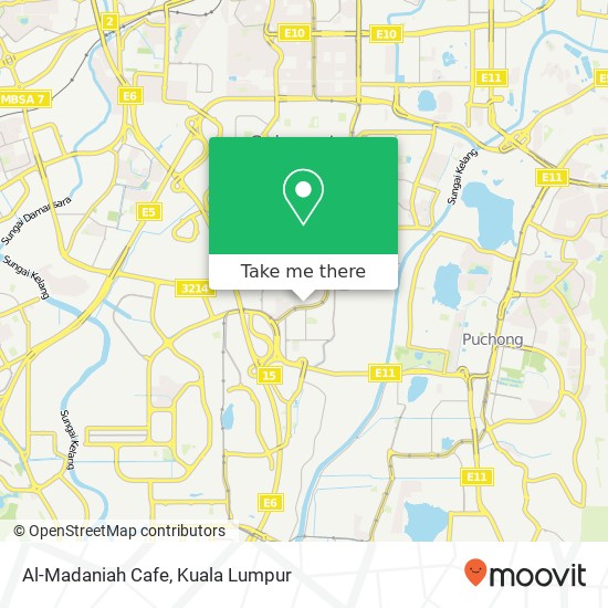 Al-Madaniah Cafe map