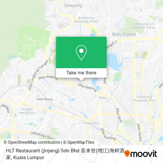 HLT Restaurant (jinjang) Sdn Bhd 喜来登(增江)海鲜酒家 map