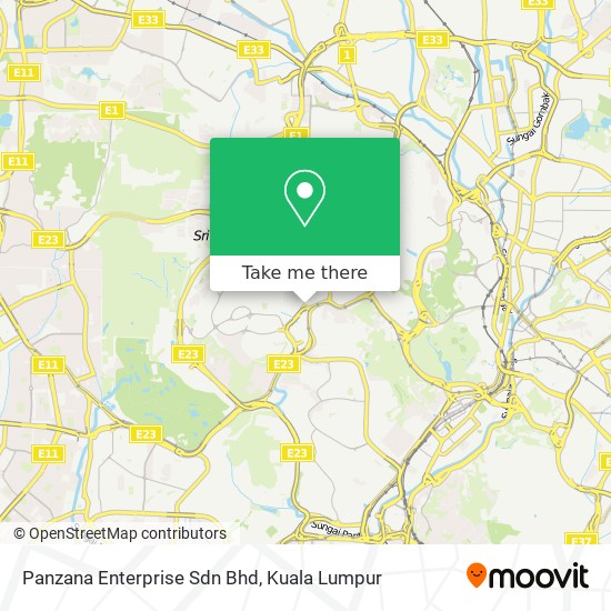 Panzana Enterprise Sdn Bhd map