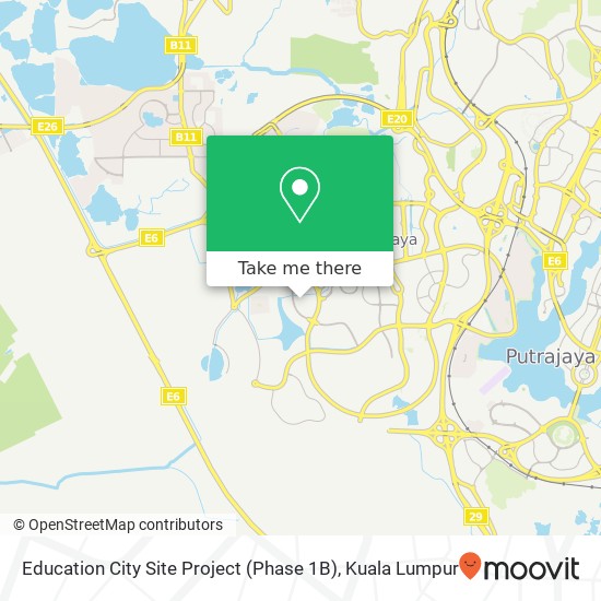 Education City Site Project (Phase 1B) map