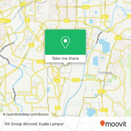 KK Group Aircond map