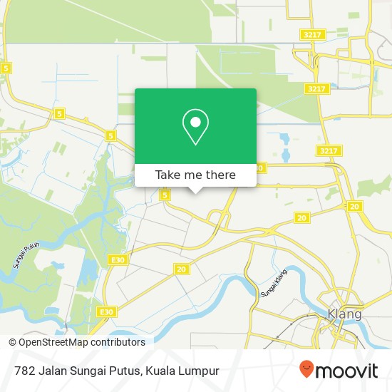782 Jalan Sungai Putus map