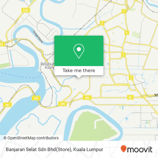 Banjaran Selat Sdn Bhd(Store) map