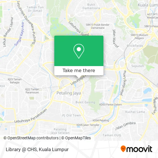 Library @ CHS map