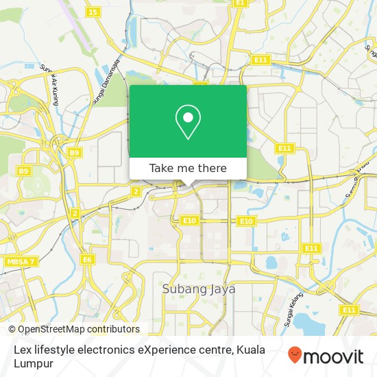Lex lifestyle electronics eXperience centre map