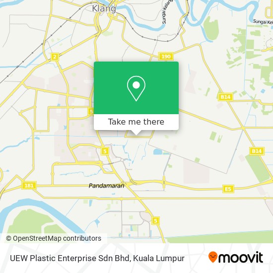 UEW Plastic Enterprise Sdn Bhd map