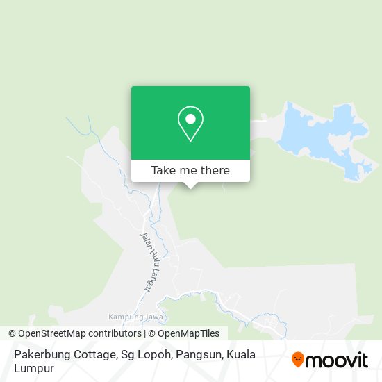 Pakerbung Cottage, Sg Lopoh, Pangsun map