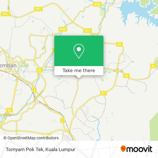 Tomyam Pok Tek map