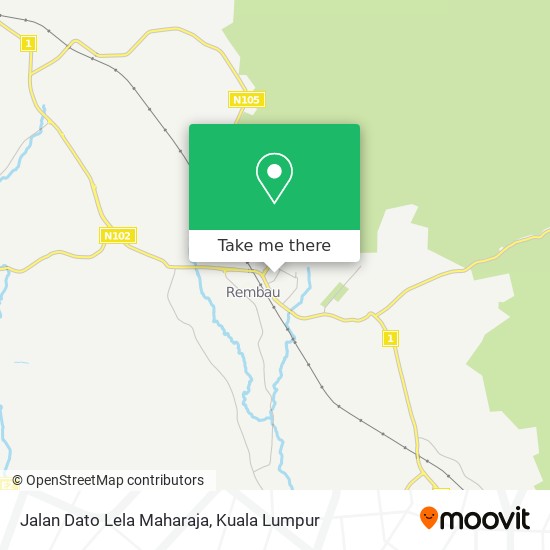 Jalan Dato Lela Maharaja map