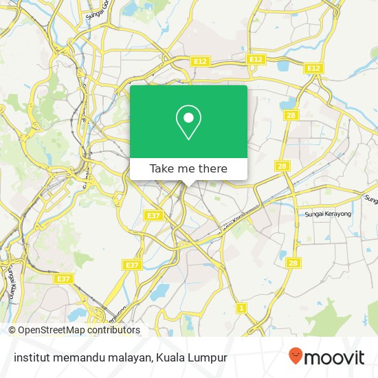 institut memandu malayan map