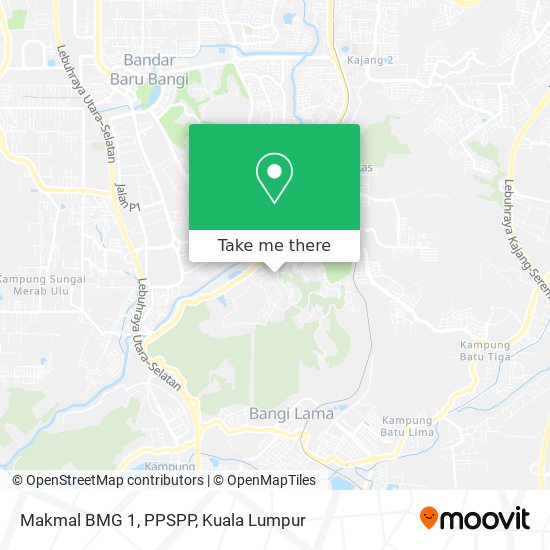 Makmal BMG 1, PPSPP map