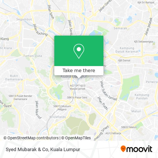 How To Get To Syed Mubarak Co In Kuala Lumpur By Bus Mrt Lrt Or Train Moovit