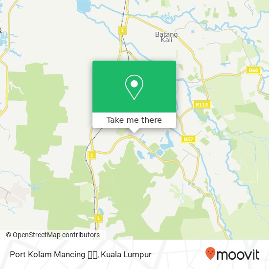 Peta Port Kolam Mancing 