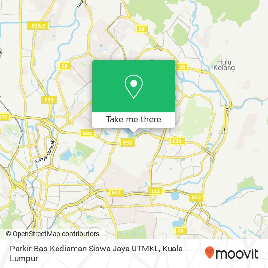 Peta Parkir Bas Kediaman Siswa Jaya UTMKL