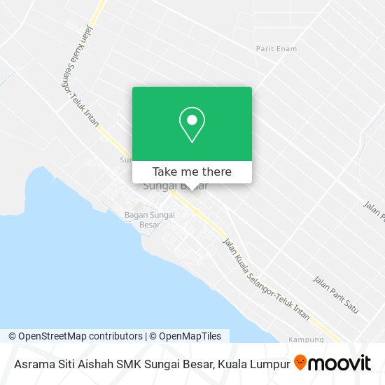 Peta Asrama Siti Aishah SMK Sungai Besar