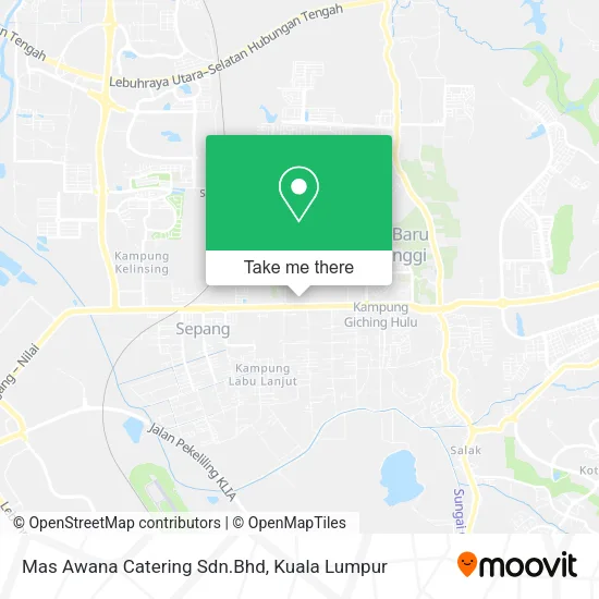 Mas Awana Catering Sdn.Bhd map