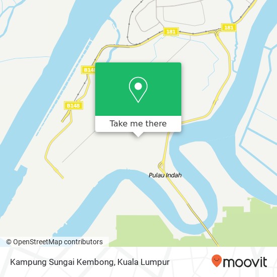 Peta Kampung Sungai Kembong