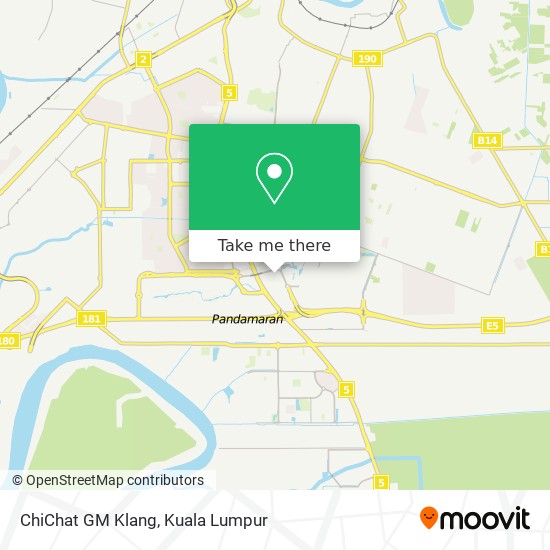 Peta ChiChat GM Klang