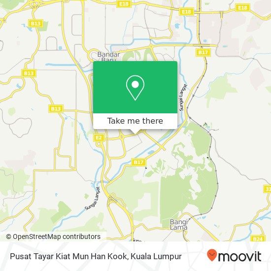 Pusat Tayar Kiat Mun Han Kook map