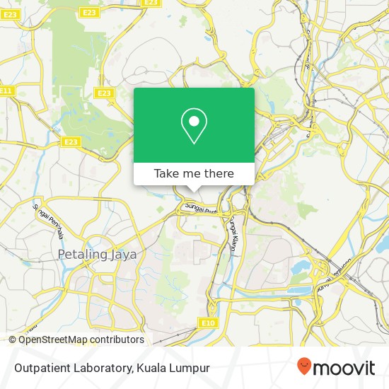 Outpatient Laboratory map