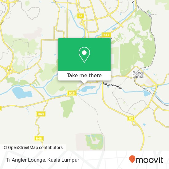 Ti Angler Lounge map