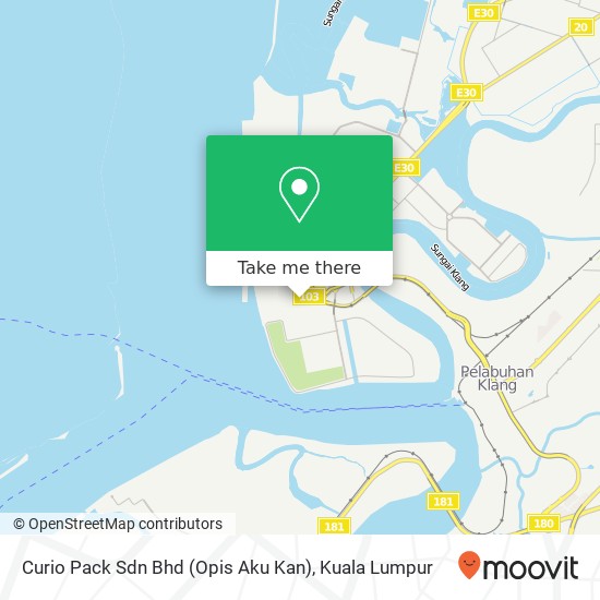 Curio Pack Sdn Bhd (Opis Aku Kan) map
