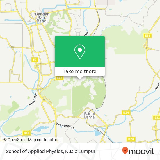 School of Applied Physics map