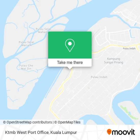 Ktmb West Port Office map