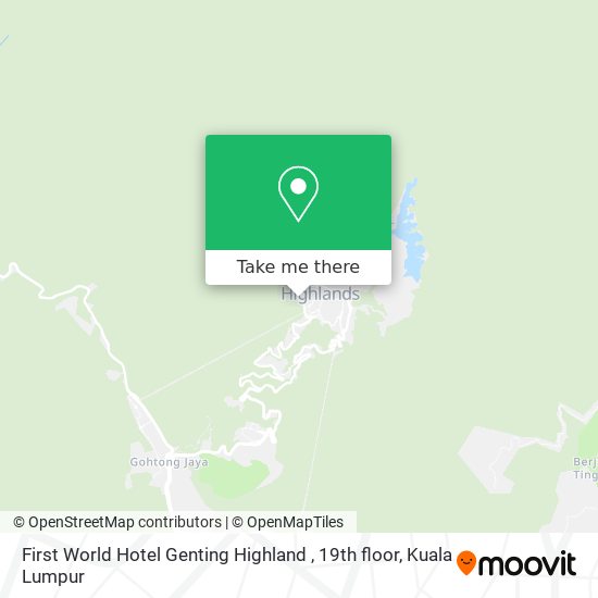 Peta First World Hotel Genting Highland , 19th floor