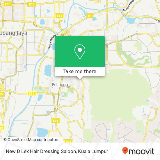 New D Lex Hair Dressing Saloon map