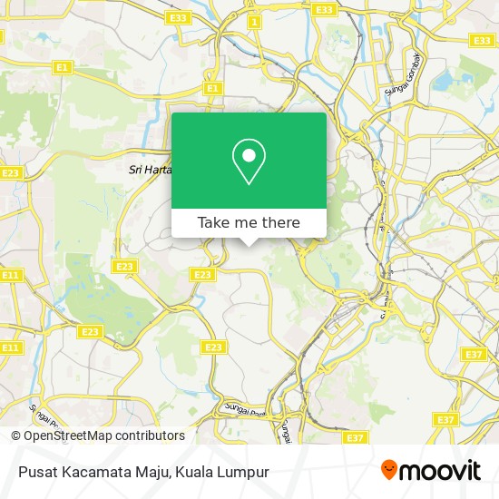 Pusat Kacamata Maju map