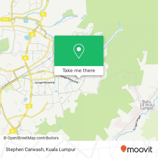 Stephen Carwash map