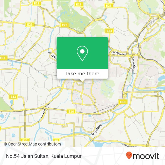 Peta No.54 Jalan Sultan
