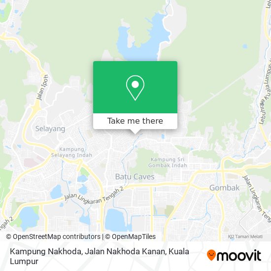 Peta Kampung Nakhoda, Jalan Nakhoda Kanan