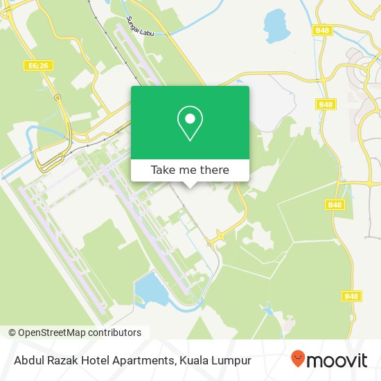 Peta Abdul Razak Hotel Apartments