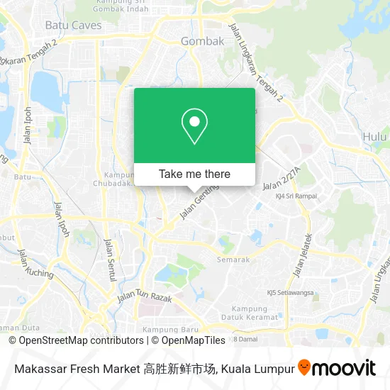 Makassar Fresh Market 高胜新鲜市场 map