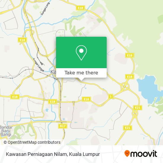 Kawasan Perniagaan Nilam map