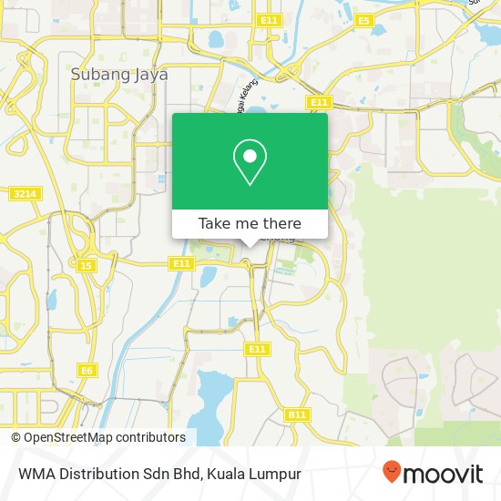 WMA Distribution Sdn Bhd map