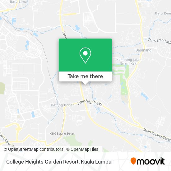 How To Get To College Heights Garden Resort In Seremban By Bus Train Or Mrt Lrt