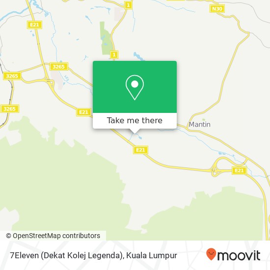 7Eleven (Dekat Kolej Legenda) map