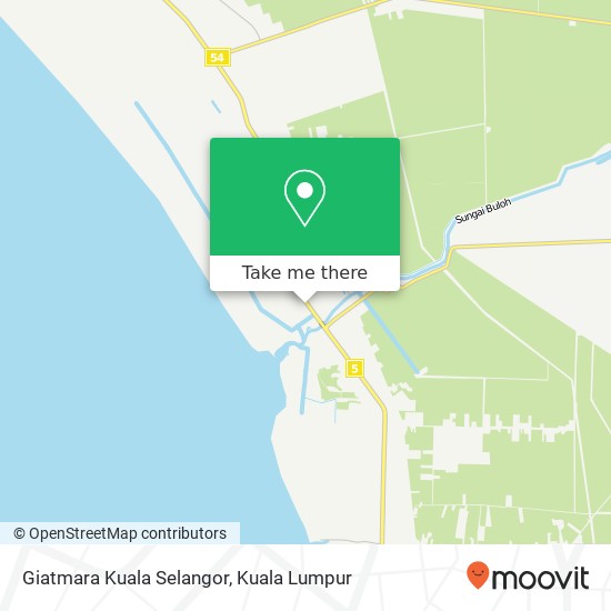 Peta Giatmara Kuala Selangor