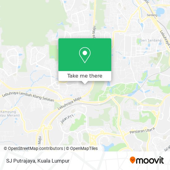 SJ Putrajaya map