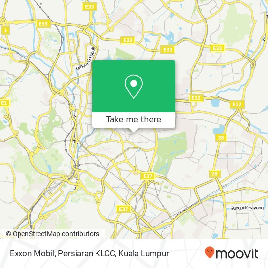 Peta Exxon Mobil, Persiaran KLCC
